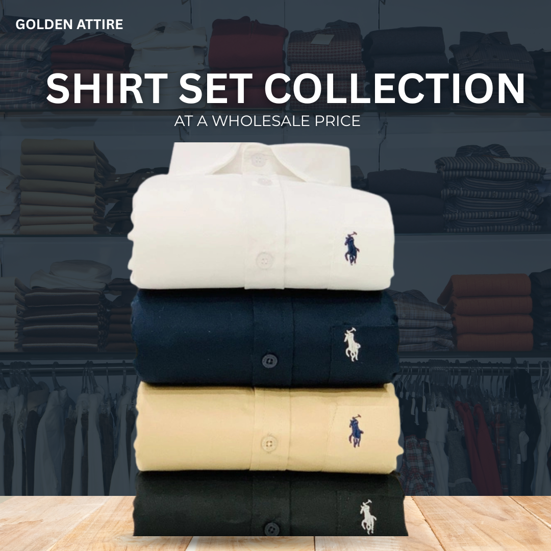 Branded Everyday Shirt - COMBO OF 4