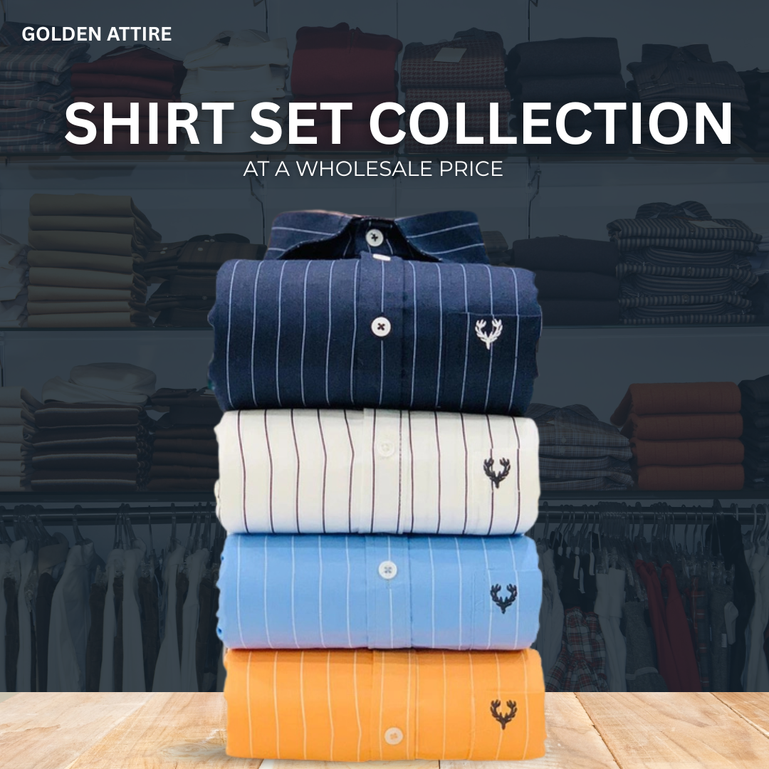 Branded Everyday Shirt - COMBO OF 4