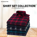 Branded Everyday Shirt - COMBO OF 4