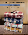 Branded Everyday Shirt - COMBO OF 4