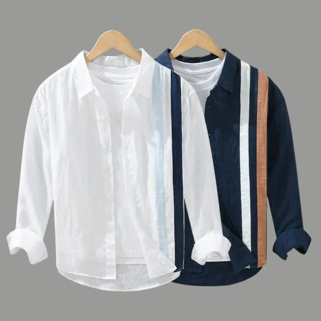 Men’s Cotton Designer Shirt – Combo Of  2