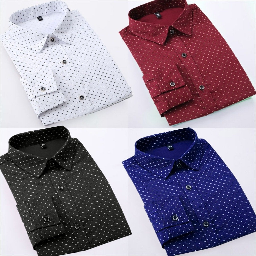 Branded Everyday Shirt - COMBO OF 4